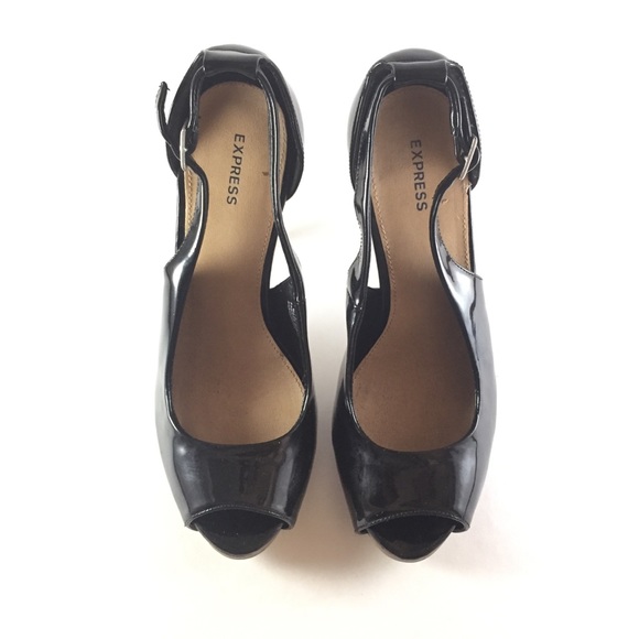 Express Black Heels - Picture 3 of 7